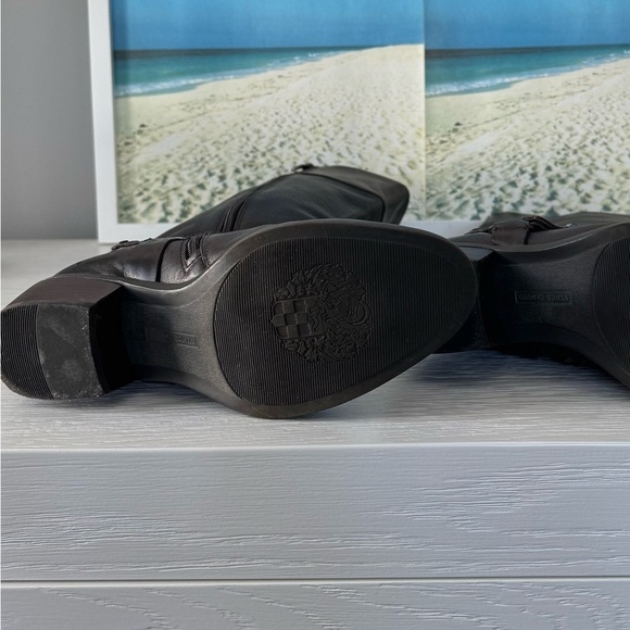 Vince Camuto Brown Riding Boots Sleek Leather Design - Picture 5 of 5